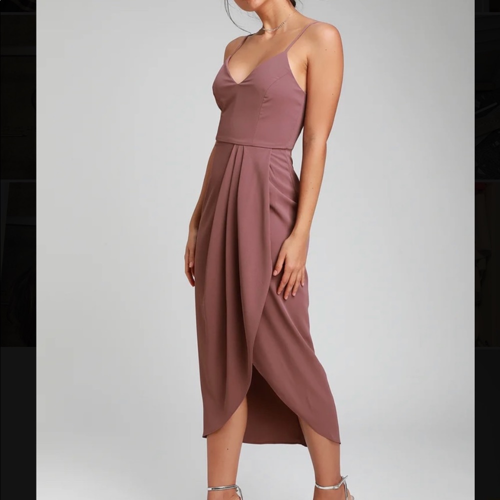 Lulus Reinette Mauve Dress